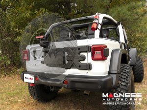 Jeep Wrangler JL Spartacus HD Tire Carrier w/ Wheel Mount Jeep Wrangler JL Spartacus HD Tire Carrier w/ Wheel Mount